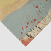 Boho Abstract landschap (25) Tissuepapier (Detail)