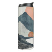 Boho Abstract landschap (2) Thermosbeker (Gedraaid links)