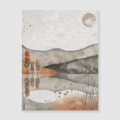 Boho Abstract landschap (3) (Voorkant)
