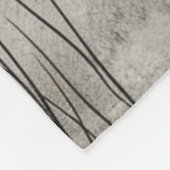 Boho Abstract landschap (3) Fleece Deken (Hoek)