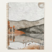 Boho Abstract landschap (3) Planner (Voorkant)