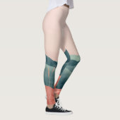 Boho Abstract landschap (7) Leggings (Rechts)