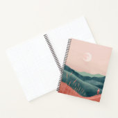 Boho Abstract landschap (7) Notitieboek (Binnen)
