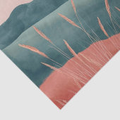 Boho Abstract landschap (7) Tissuepapier (Detail)