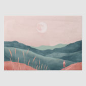 Boho Abstract landschap (7) Tissuepapier (Voorkant)