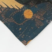 Boho Abstract landschap (8) Fleece Deken (Hoek)