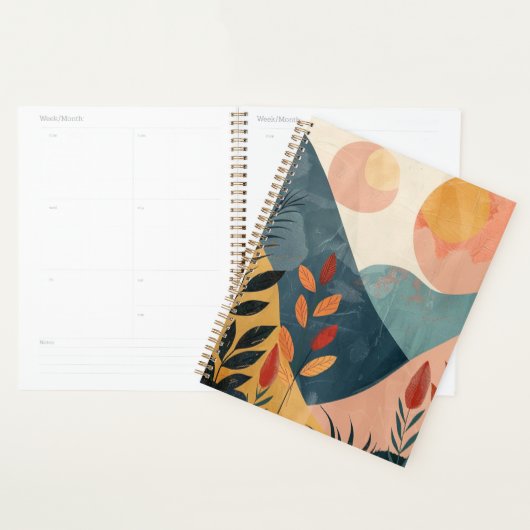 Boho Abstract landschap (8) Planner (Display)