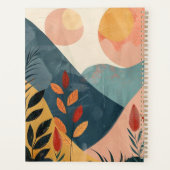 Boho Abstract landschap (8) Planner (Achterkant)
