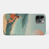 Boho Abstract landschap (9) Case-Mate iPhone Case (Achterkant (horizontaal))