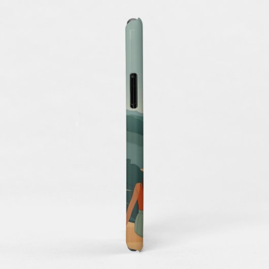 Boho Abstract landschap (9) Case-Mate iPhone Case (Achterkant/rechts)
