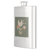 Boho Abstract Lily Flacon (Links)