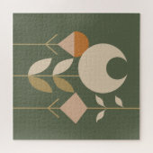 Boho Abstract Lily Legpuzzel (Horizontaal)