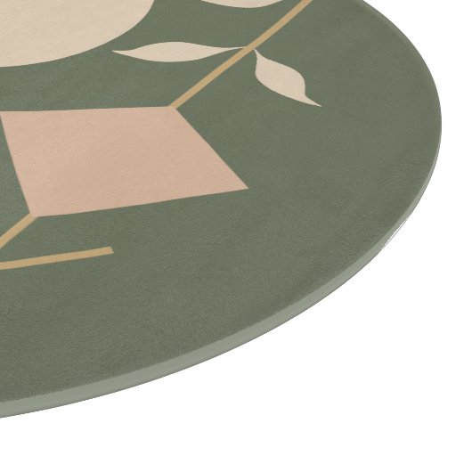 Boho Abstract Lily Snijplank (Hoek)