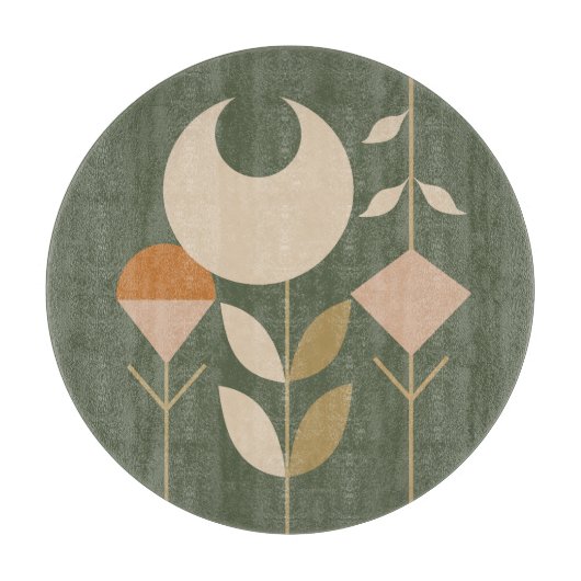 Boho Abstract Lily Snijplank (Voorkant)