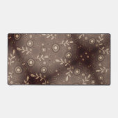 Boho Abstract Monotone Flowers Bureaumat (Voorkant)