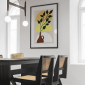 Boho Abstract muurkunstdoek Canvas Afdruk