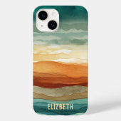 Boho Abstract Pattern Case-Mate iPhone Case (Achterkant)