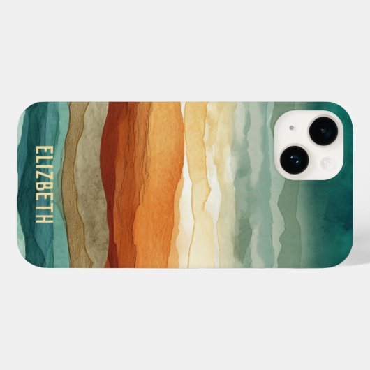 Boho Abstract Pattern Case-Mate iPhone Case (Achterkant (horizontaal))