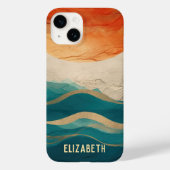 Boho Abstract Pattern Case-Mate iPhone Case (Achterkant)