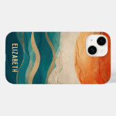 Boho Abstract Pattern Case-Mate iPhone Case (Achterkant (horizontaal))