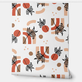 Boho Abstract Pattern | Moderne minimalistische na Behang