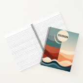 Boho Abstract Pattern Notitieboek (Binnen)