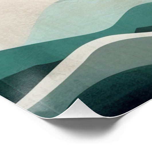 Boho Abstract Perfect Poster (Hoek)