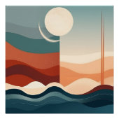 Boho Abstract Perfect Poster (Voorkant)