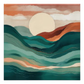 Boho Abstract Perfect Poster (Voorkant)