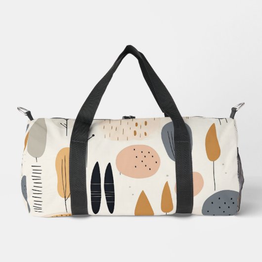 Boho Abstract Retro Populair Collectie Plunjezak (Voorkant)