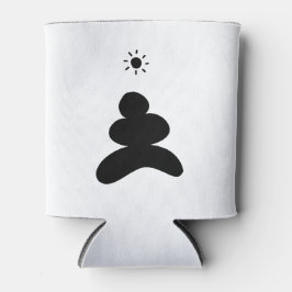 Boho abstract Stone and Sun Blikjeskoeler