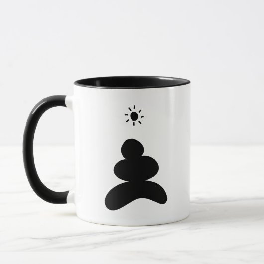 Boho abstract Stone and Sun Mok (Links)