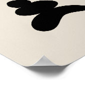 Boho abstract Stone and Sun Poster (Hoek)