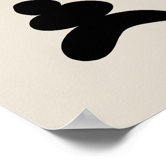 Boho abstract Stone and Sun Poster (Hoek)