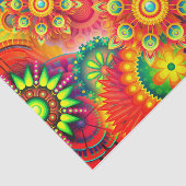 Boho abstracte bloem tissuepapier (Detail)