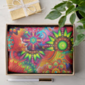 Boho abstracte bloem tissuepapier (Geschenk)