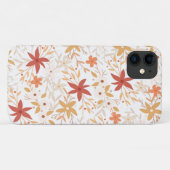 Boho abstracte bloemen oogstgoud roestbeen Case-Mate iPhone case (Achterkant (horizontaal))
