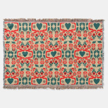 Boho Abstracte Bloemkunst