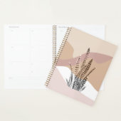Boho Abstracte Moderne Succulent Planner (Display)