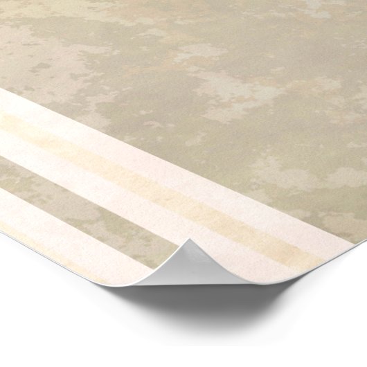 Boho Abstracte Rainbow Art Decor Poster (Hoek)