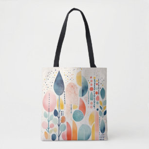 Boho Abstracte Tote Tas