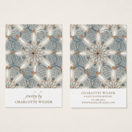 Boho Abstracte Vormen Oorbel Display Kaart