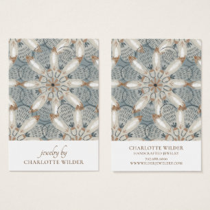 Boho Abstracte Vormen Oorbel Display Kaart