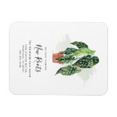 Boho Adreswijziging Moderne Verhuisaankondiging Magneet (Horizontaal)