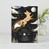 Boho Adventure Fox Verjaardag Kaart (Staand voorkant)
