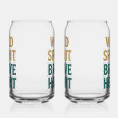 Boho Adventure Wild Spirit Brave Heart Blikvorm Glas (Rechts)