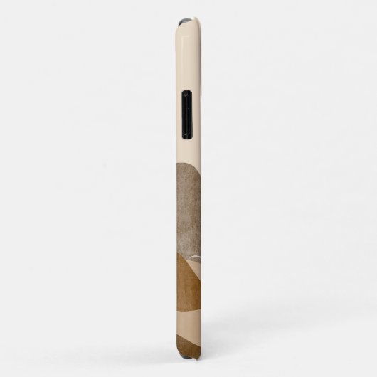 Boho Aesthetisch berglandschap Moderne Kunst Case-Mate iPhone Case (Achterkant/rechts)