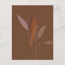 Boho Aesthetische Collage Post Kaart 026