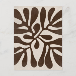 Boho Aesthetische Collage Post Kaart 027