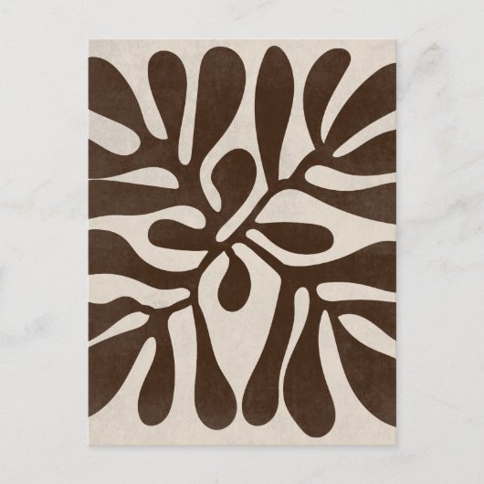 Boho Aesthetische Collage Post Kaart 027 (Voorkant)